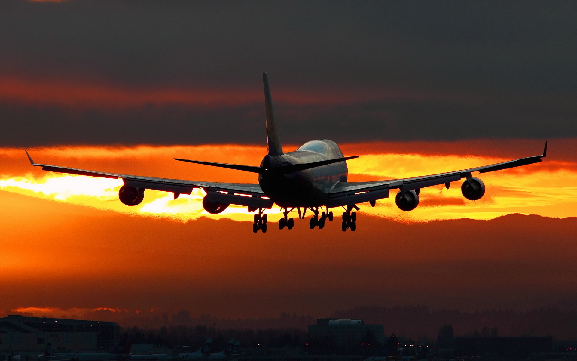 Avion despegando