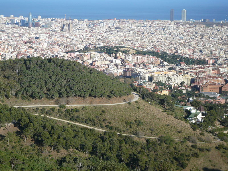 Barcelona desde Cª de las aigues